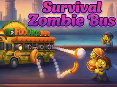 խաղ Survival Zombie Bus