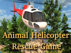 խաղ Animal Helicopter Rescue Game