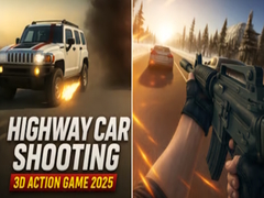 խաղ Highway Car Shooting 3D Action Game 2025
