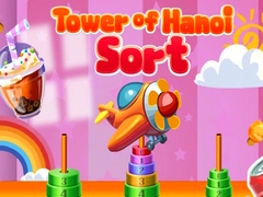 խաղ Tower of Hanoi Sort