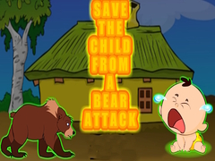 խաղ Save the Child from a Bear Attack