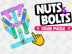 խաղ Nuts and Bolts Color Puzzle