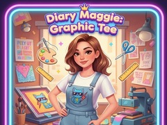 խաղ Diary Maggie: Graphic Tee