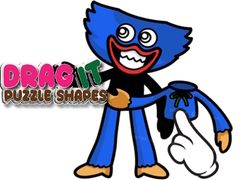 խաղ Drag it Puzzle Shapes