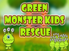 խաղ Green Monster Kids Rescue