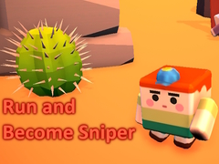 խաղ Run and Become Sniper
