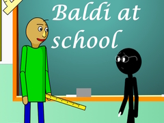 խաղ Baldi at school