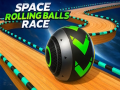 խաղ Space Rolling Balls Race