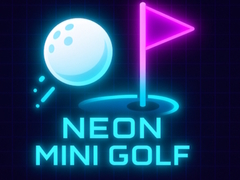 խաղ Neon Mini Golf