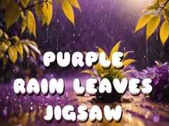 խաղ Purple Rain Leaves Jigsaw