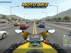 խաղ Moto Bike Highway Racing Game