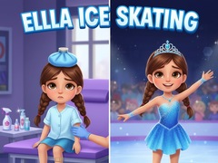 խաղ Ella Ice Skating