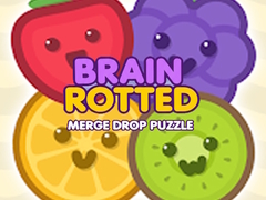 խաղ Brain Rotted Merge Drop Puzzle