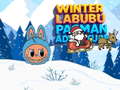 խաղ Winter Labubu Pacman Adventure