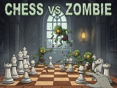 խաղ Chess vs Zombie