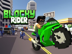 խաղ Blocky Rider