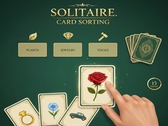 խաղ Solitaire. Card Sorting