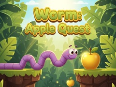 խաղ Worm:  Apple Quest