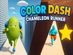 խաղ Color Dash Chameleon Runner
