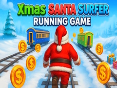 խաղ Xmas Santa Surfer Running Game