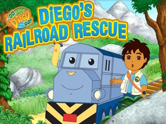 խաղ Go Diego Go! Diego's Railroad Rescue