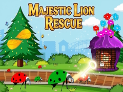 խաղ Majestic Lion Rescue