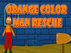 խաղ Orange Color Man Rescue