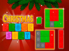 խաղ Christmas Blocks Sort