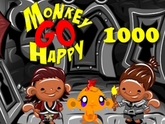 խաղ Monkey Go Happy Stage 1000