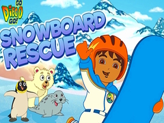 խաղ Go Diego Go! Snowboard Rescue 