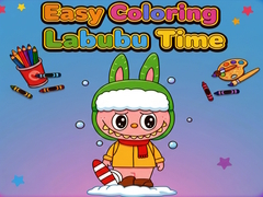 խաղ Easy Coloring Labubu Time