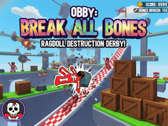 խաղ Obby: Break All Bones Ragdoll