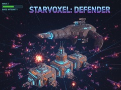խաղ Starvoxel: Defender