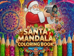 խաղ Santa Mandala Coloring Book
