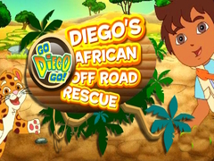 խաղ Go Diego Go! Diego's African Off Road Rescue