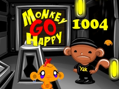 խաղ Monkey Go Happy Stage 1004