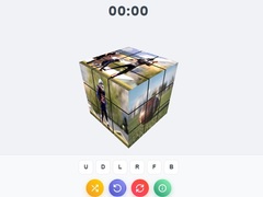 խաղ Football Cube Puzzle