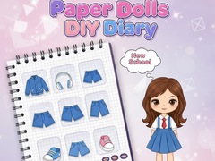 խաղ Paper Dolls DIY Diary
