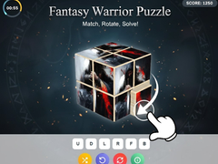 խաղ Fantasy Warrior Puzzle