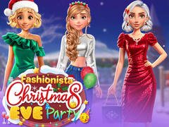 խաղ Fashionista Christmas Eve Party