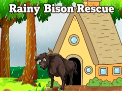 խաղ Rainy Bison Rescue