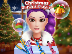 խաղ Christmas Girl's Hair Stylist