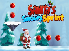 խաղ Santas Snowy Sprint
