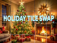խաղ Holiday Tile Swap