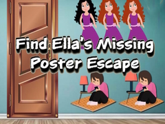 խաղ Find Ella’s Missing Poster Escape