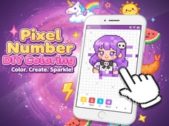 խաղ Pixel Number  DIY Coloring