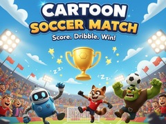 խաղ Cartoon Soccer Match