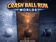 խաղ Crash Ball Run: Worlds