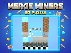 խաղ Merge Miners 3D Puzzle