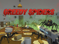 խաղ Greedy Spiders